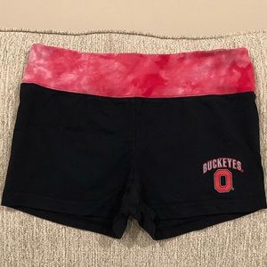 Sz M OSU spandex shorts